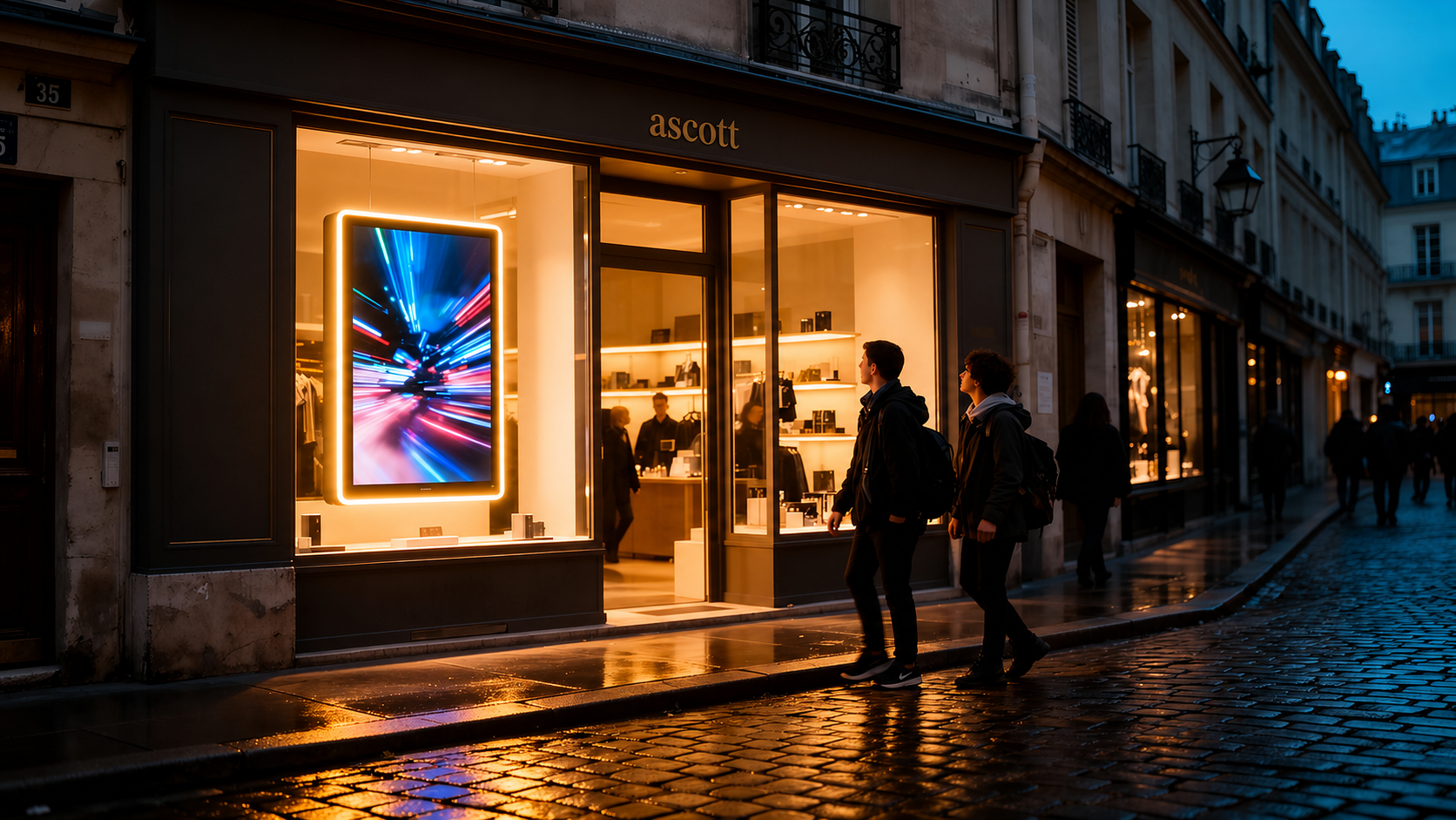 Premium storefront ad creative